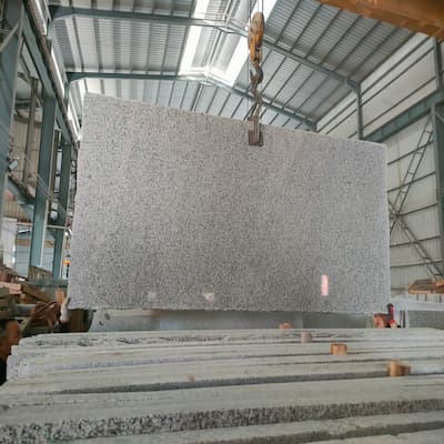 Ivory White Granite Slabs