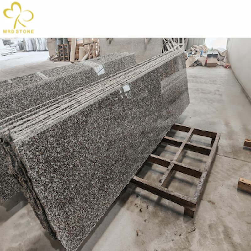 cheap g664 red granite slabs